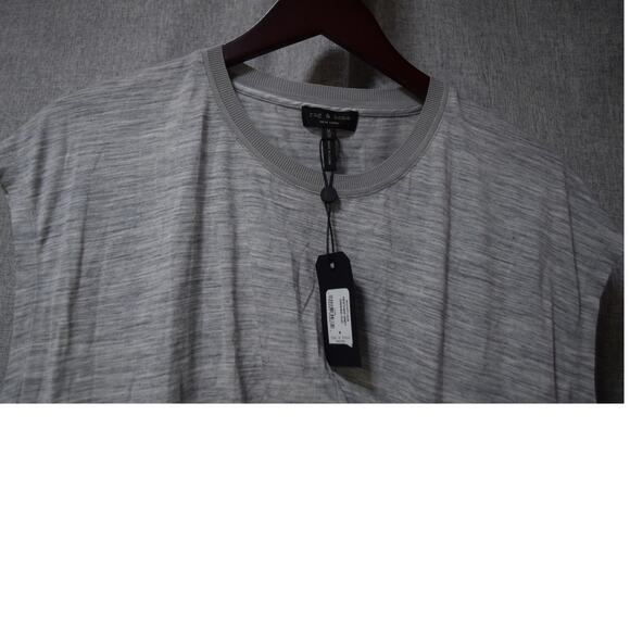 Rag & Bone Gray Sleeveless Drape Front Top Womens M - Picture 2 of 3